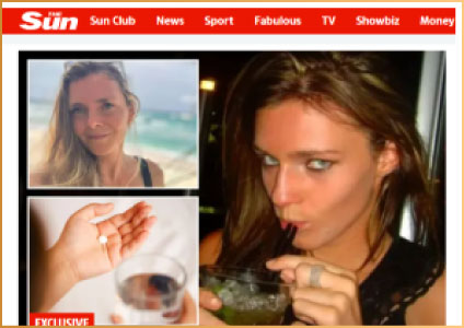 The Sun Sinclair Method UK headline article February 2025